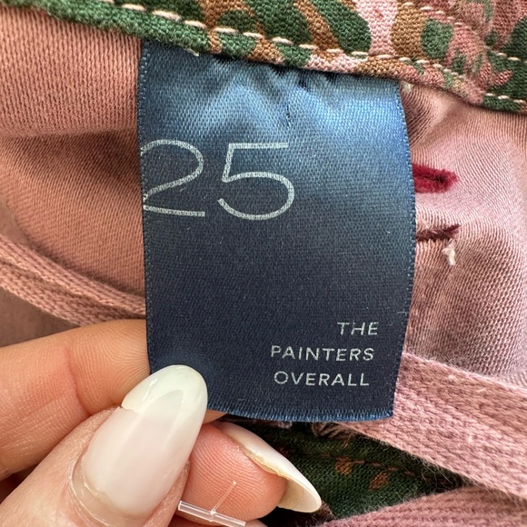 Anthropologie Pilcro Printed Painters Overalls - Picture 14 of 14